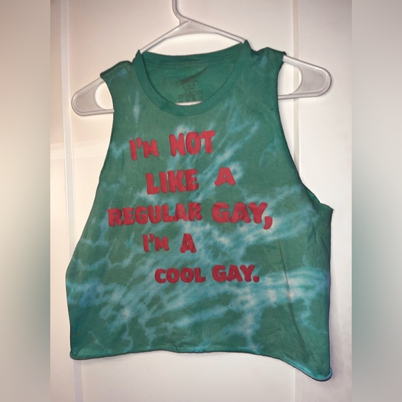 Five Gay Crop top muscle tank bundle for the small gays out there - Picture 5 of 17